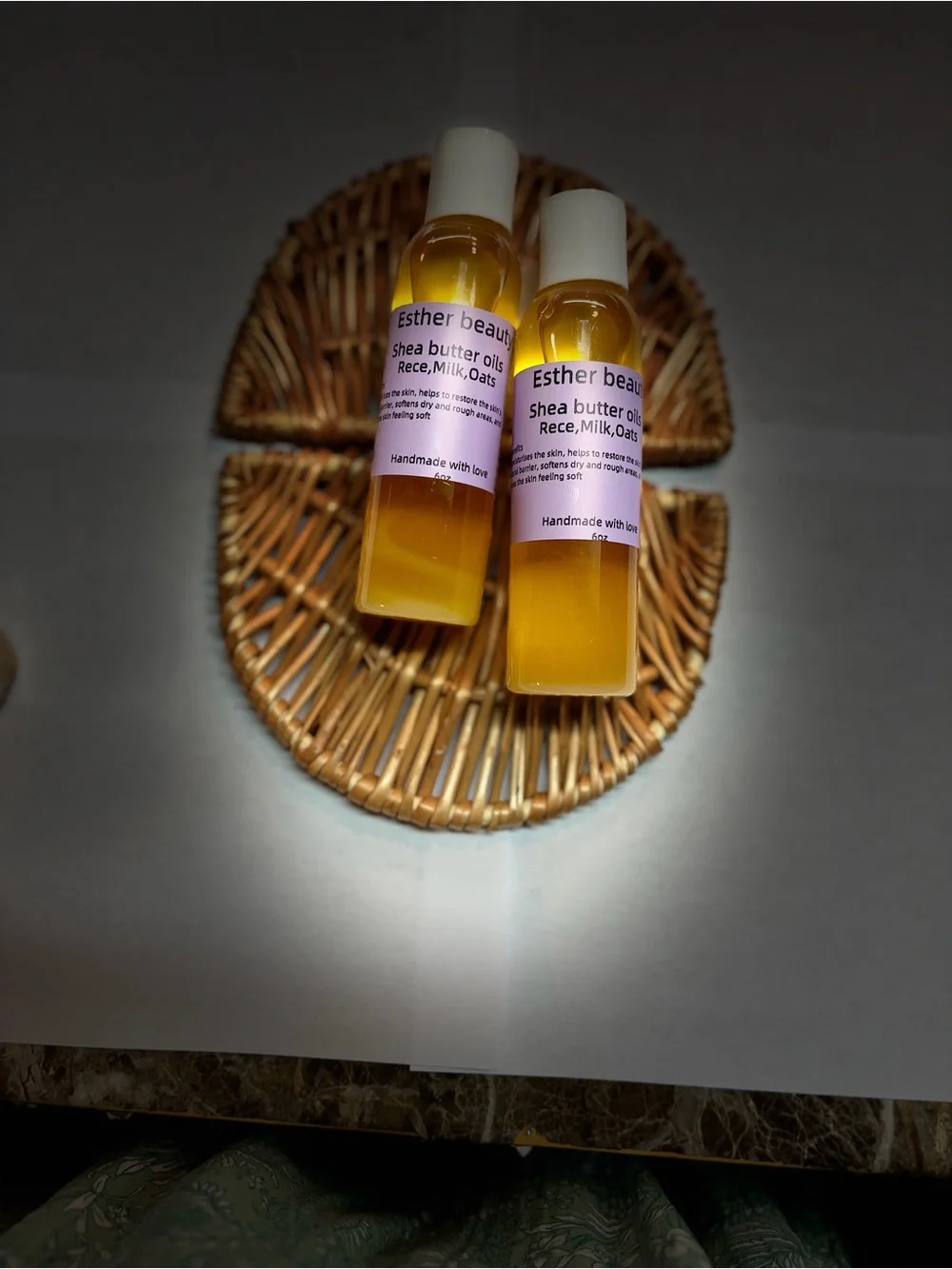 Shea Butter Body Oil - Golden Yellow